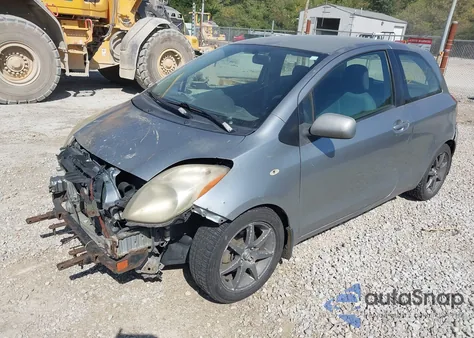 2007 Toyota Yaris z USA, uszkodzony, nr VIN JTDJT923775055291